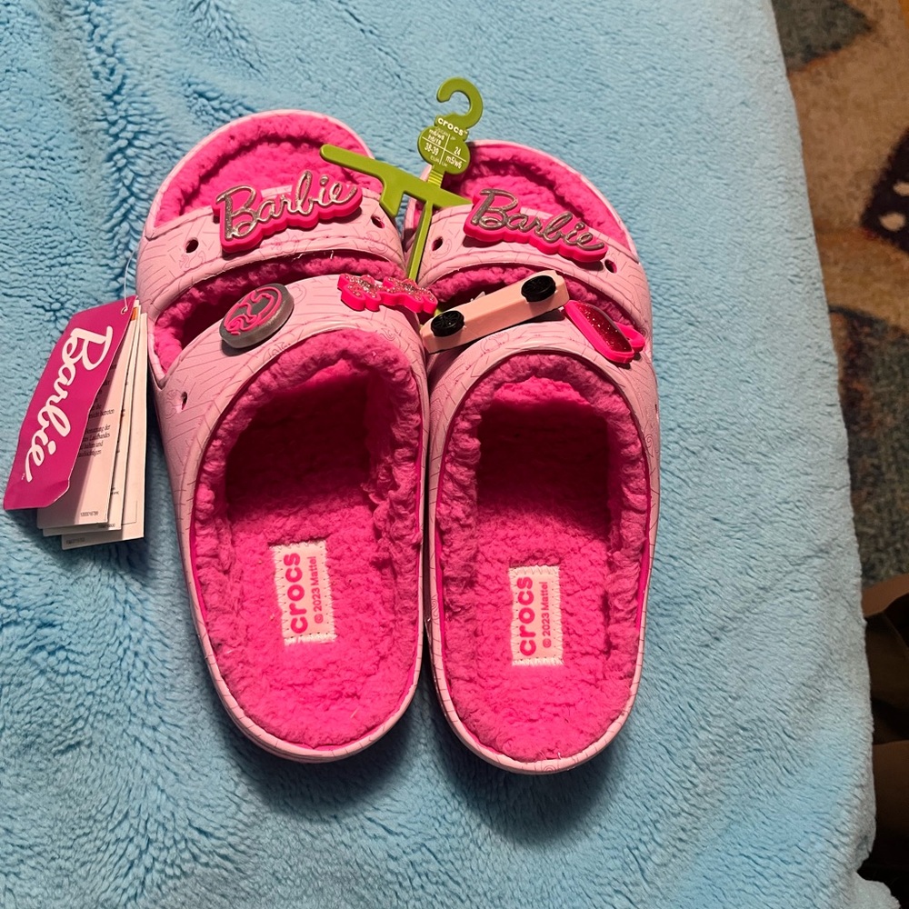 Barbie Crocs cozzy Pink Sandals
